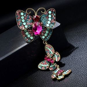 Gorgeous Butterfly Trio Brooch/Pendant